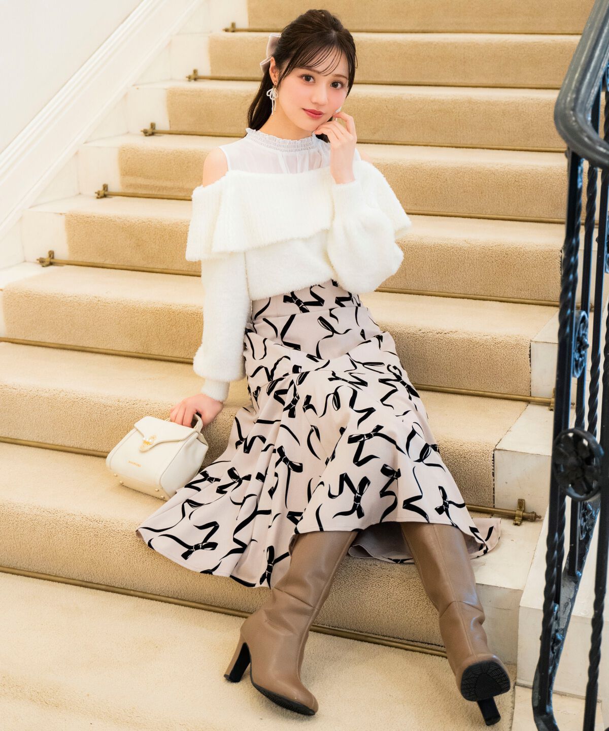 WILLSELECTION「プチテディヤーンプルオーバー」|ニット・セーター|