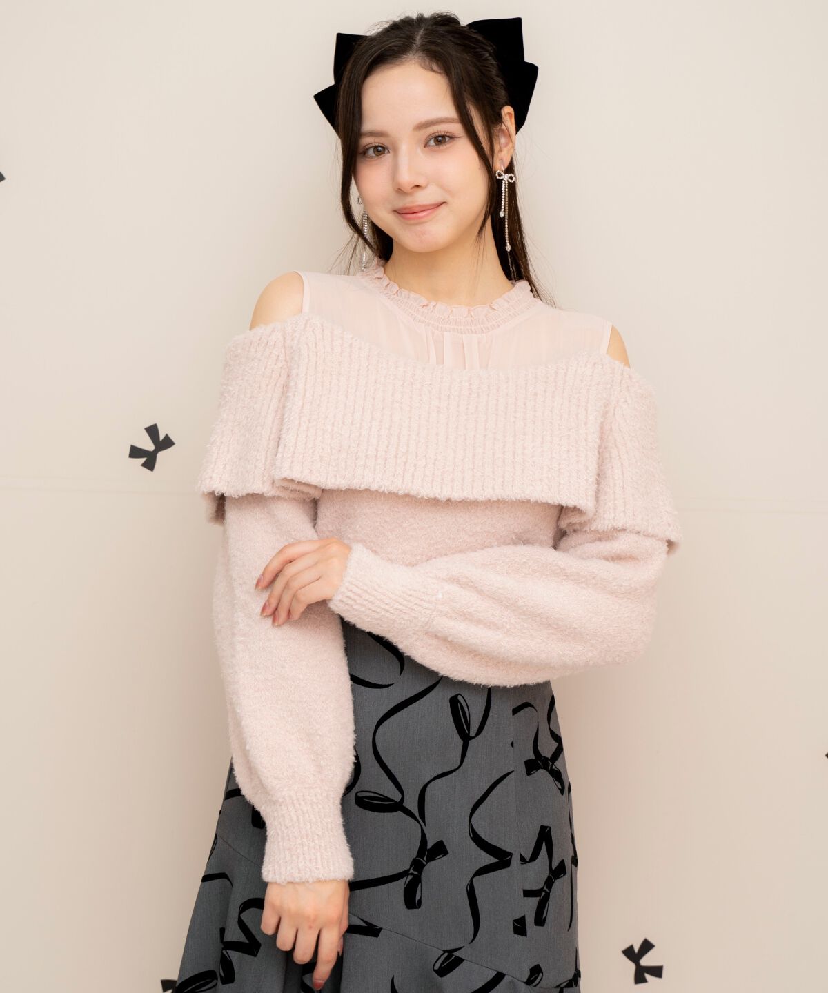 WILLSELECTION「プチテディヤーンプルオーバー」|ニット・セーター|