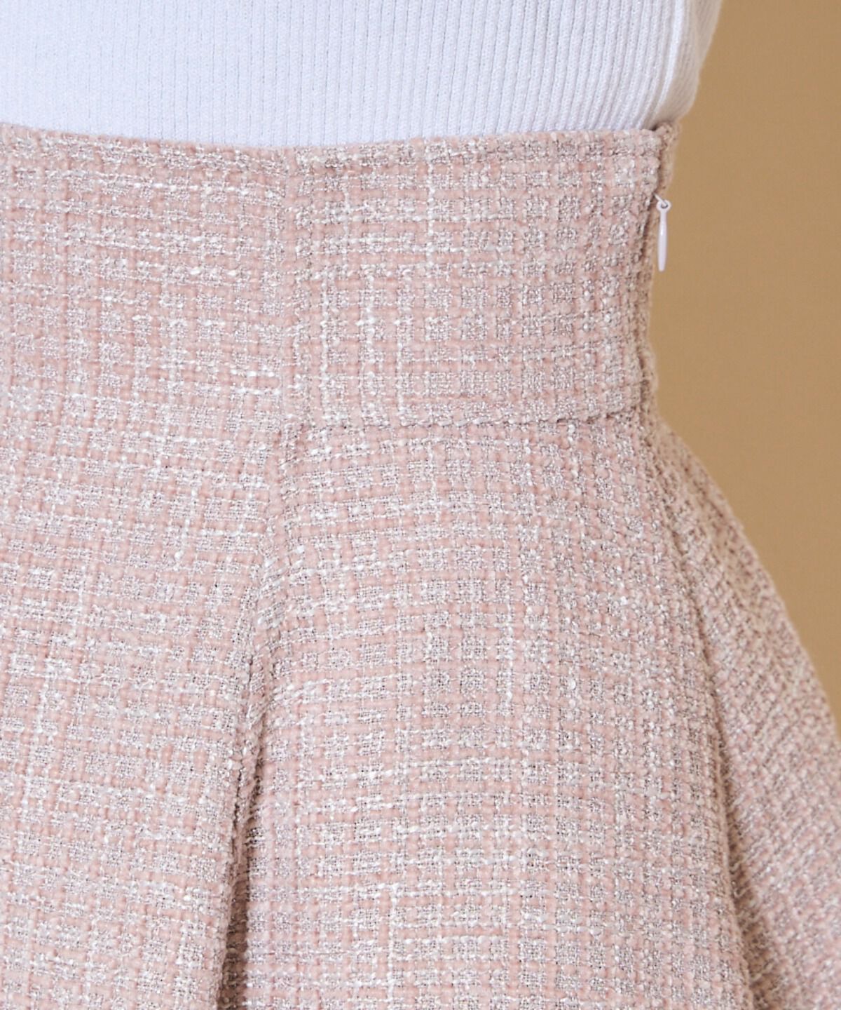 WILLSELECTION「ツイードフレアミニスカート」|フレア|