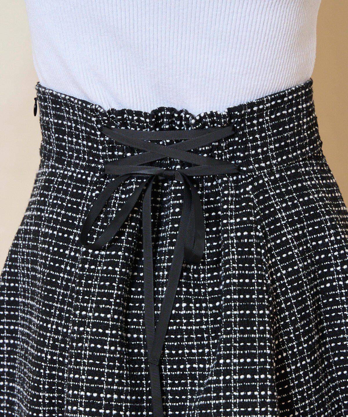 WILLSELECTION「ツイードフレアミニスカート」|フレア|