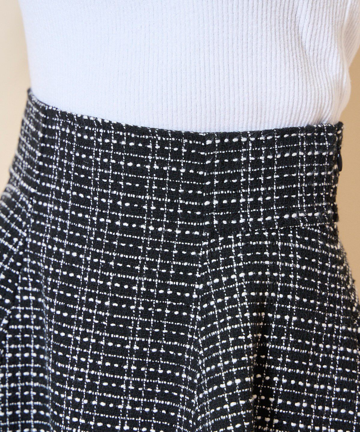 WILLSELECTION「ツイードフレアミニスカート」|フレア|