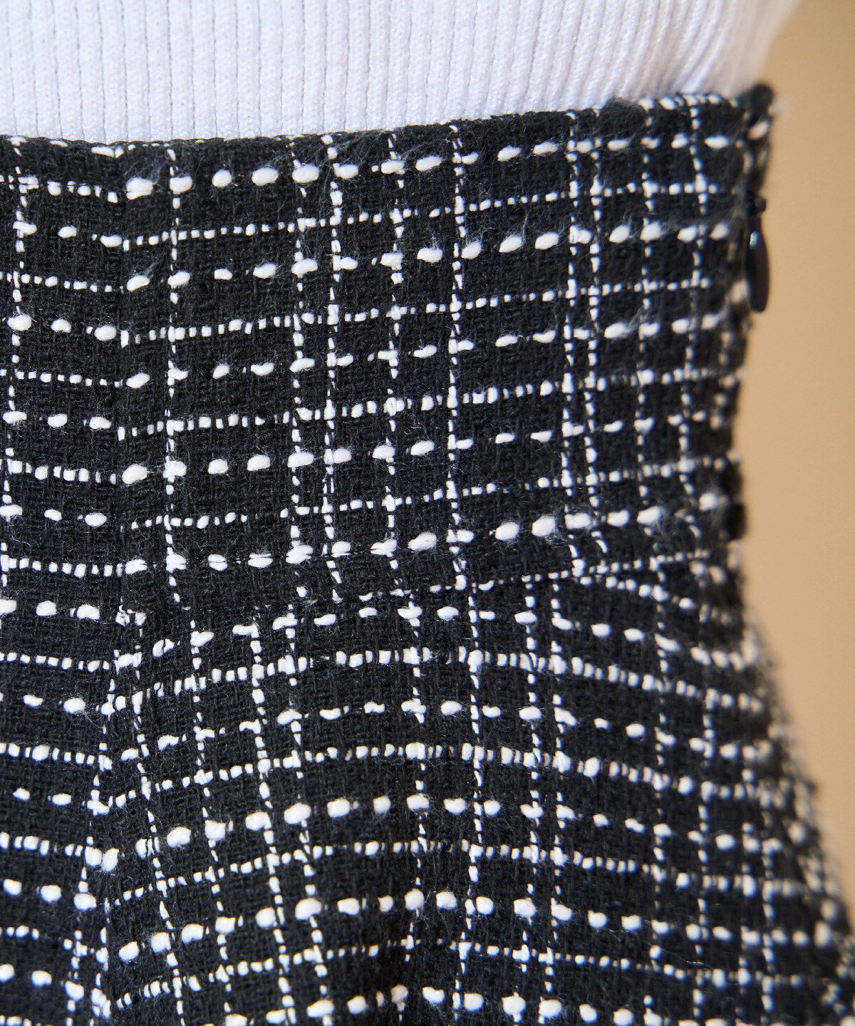 WILLSELECTION「ツイードフレアミニスカート」|フレア|