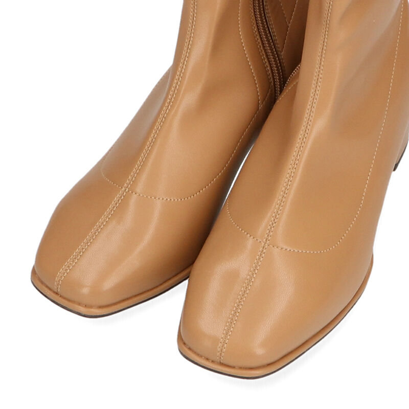 ORiental TRaffic「オーバースクエアトゥストレッチブーツ/21416」|ショートブーツ|