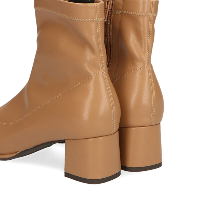 ORiental TRaffic「オーバースクエアトゥストレッチブーツ/21416」|ショートブーツ|