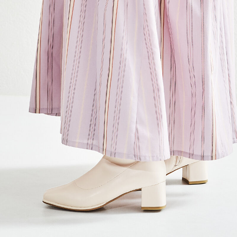 ORiental TRaffic「オーバースクエアトゥストレッチブーツ/21416」|ショートブーツ|