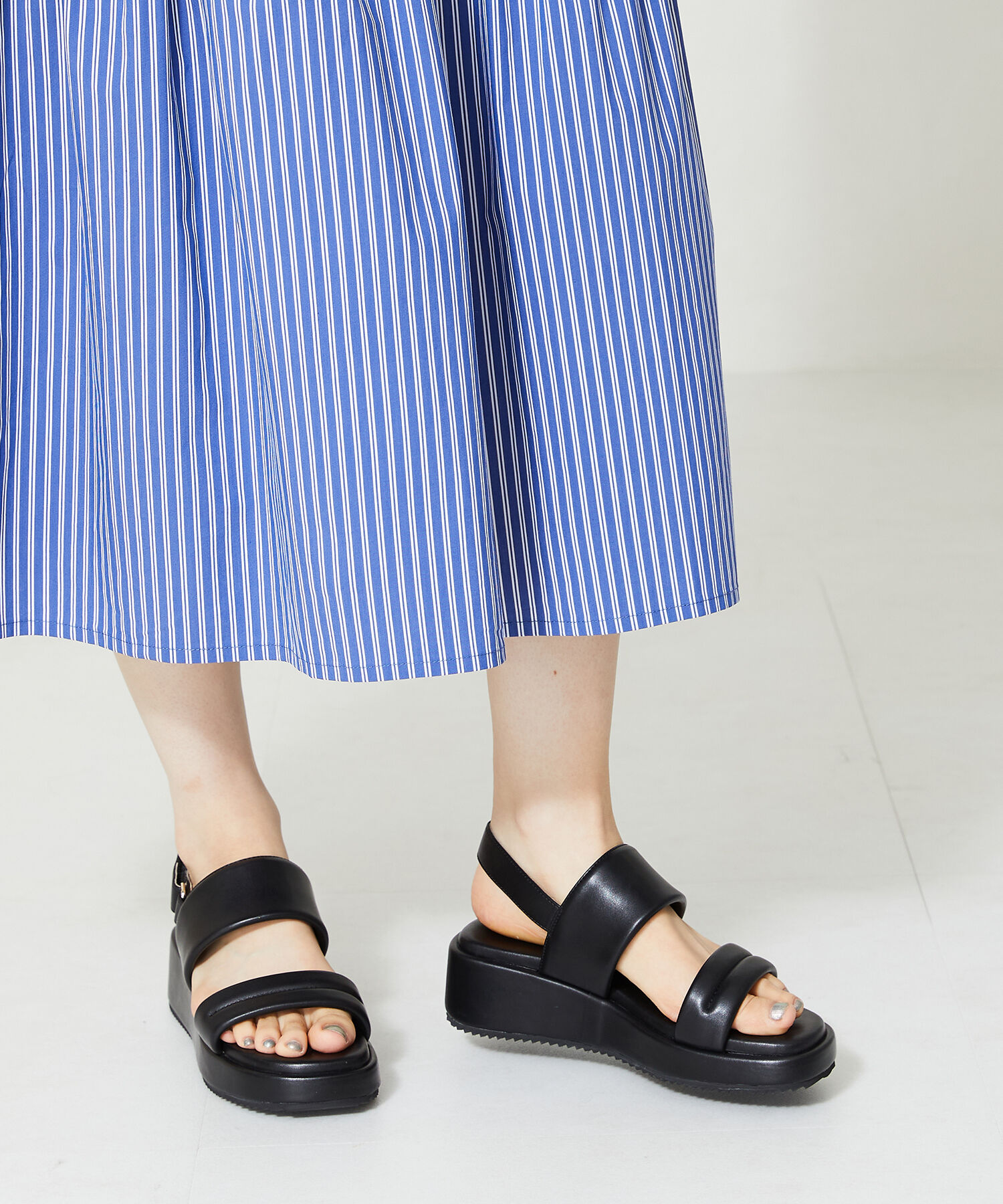 WA Oriental TRaffic「パデットストラップ厚底サンダル/42203」|サンダル|