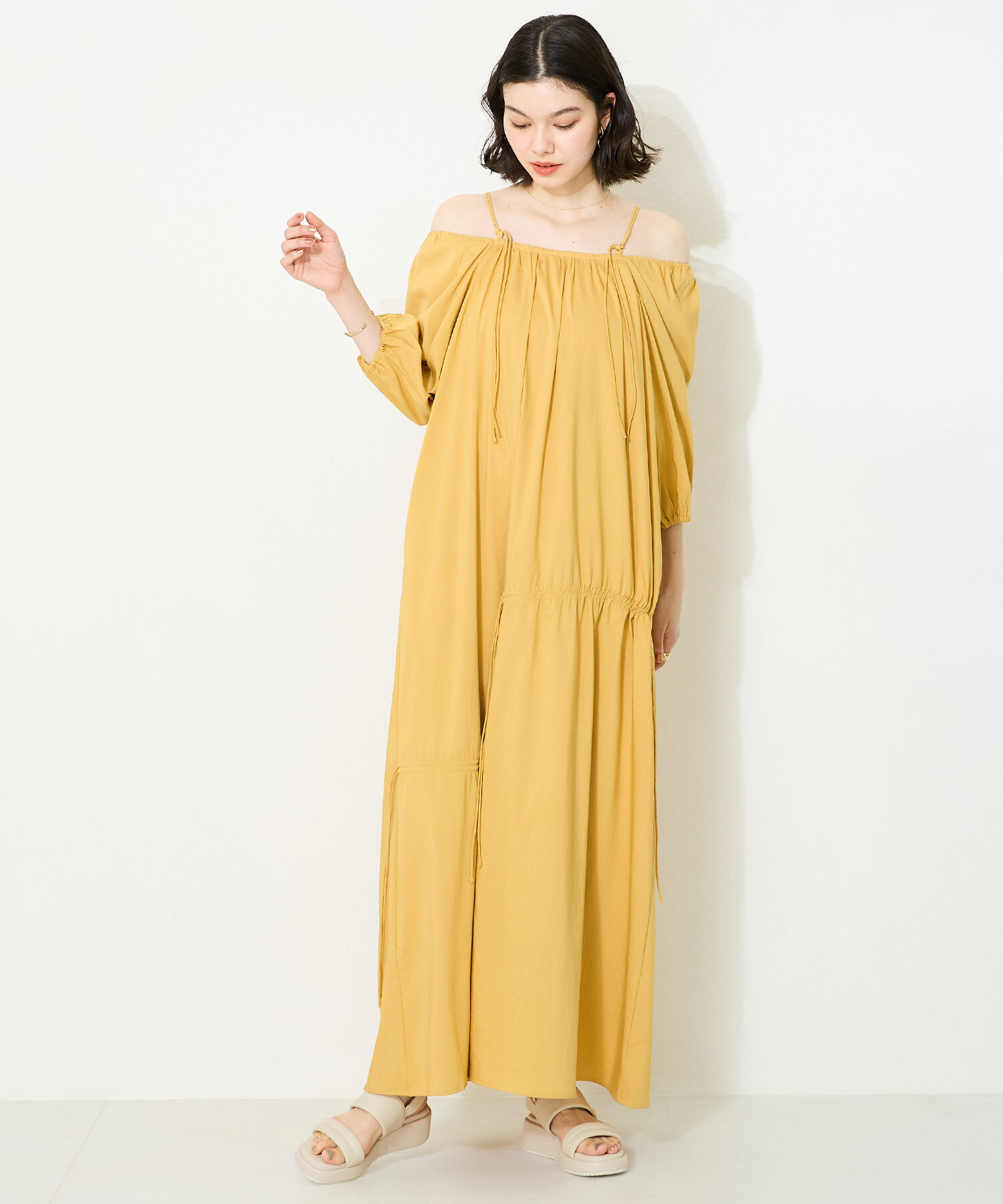 WA Oriental TRaffic「パデットストラップ厚底サンダル/42203」|サンダル|