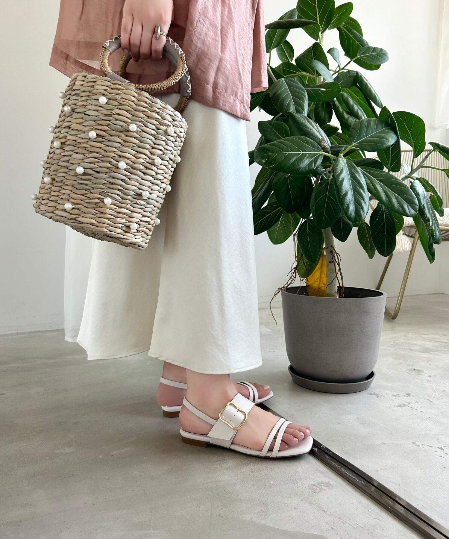 WA Oriental TRaffic「ベルトストラップフラットサンダル/42209」|サンダル|