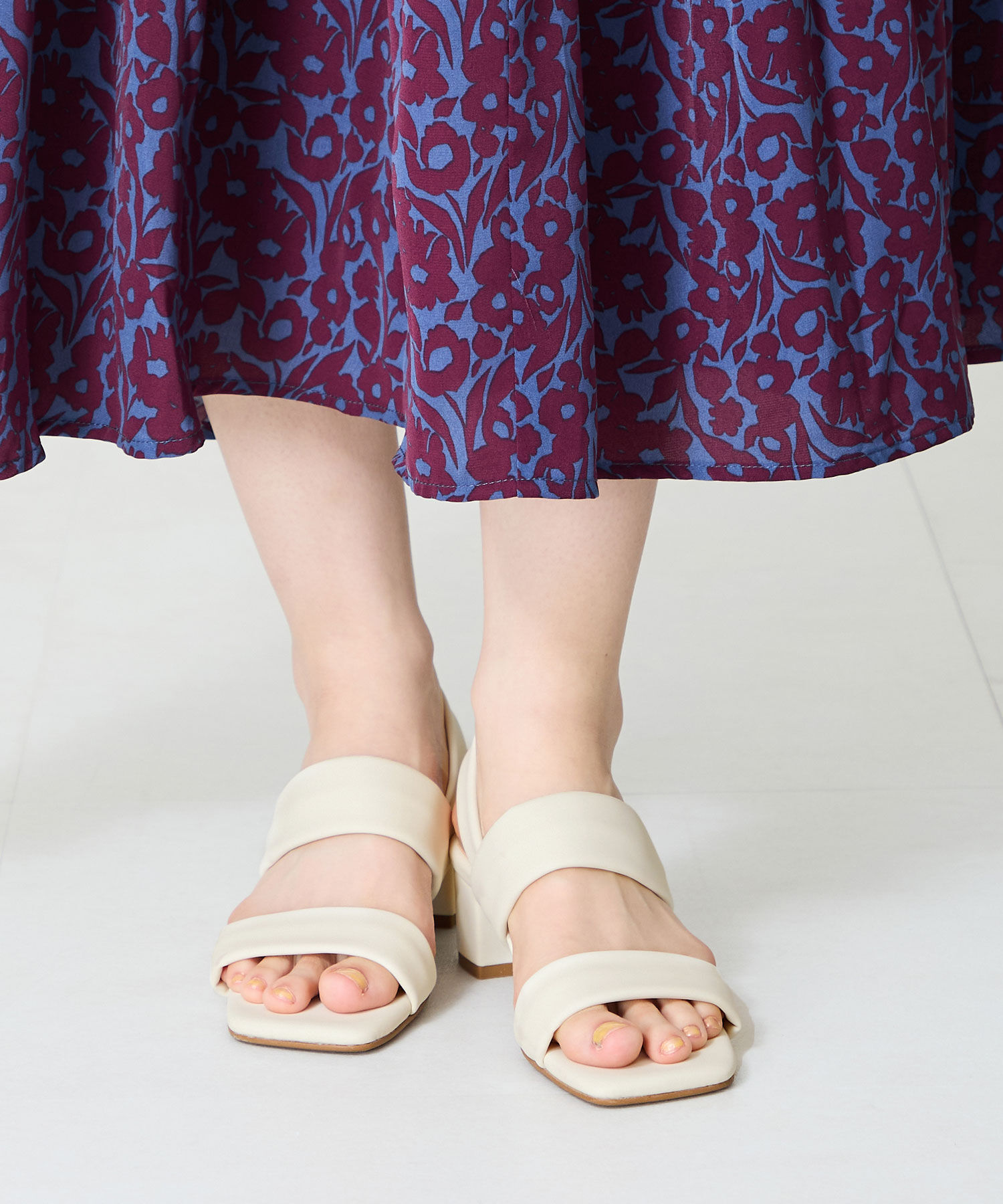 WA Oriental TRaffic「●2025春夏新作●ソフトレザーダブルベルトサンダル/52208 柔らかい 人気 フィット トレンド」|サンダル|