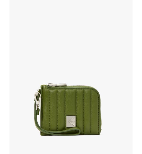 kate spade new york「デコ キルテッド コイン カード ケース リスレット」|定期入れ|Sweet Pea