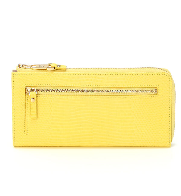 TOPKAPI 「イタリアンレザー・リザード型押し・Lファスナー長財布マチ付き LUCIA[ルチア]」|財布|