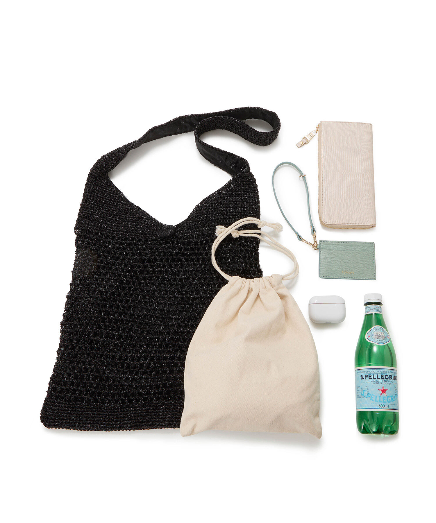 TOPKAPI TREASURE「【TREASURE TOPKAPI】メタリックニット ワンショルダー バッグ」|トートバッグ|