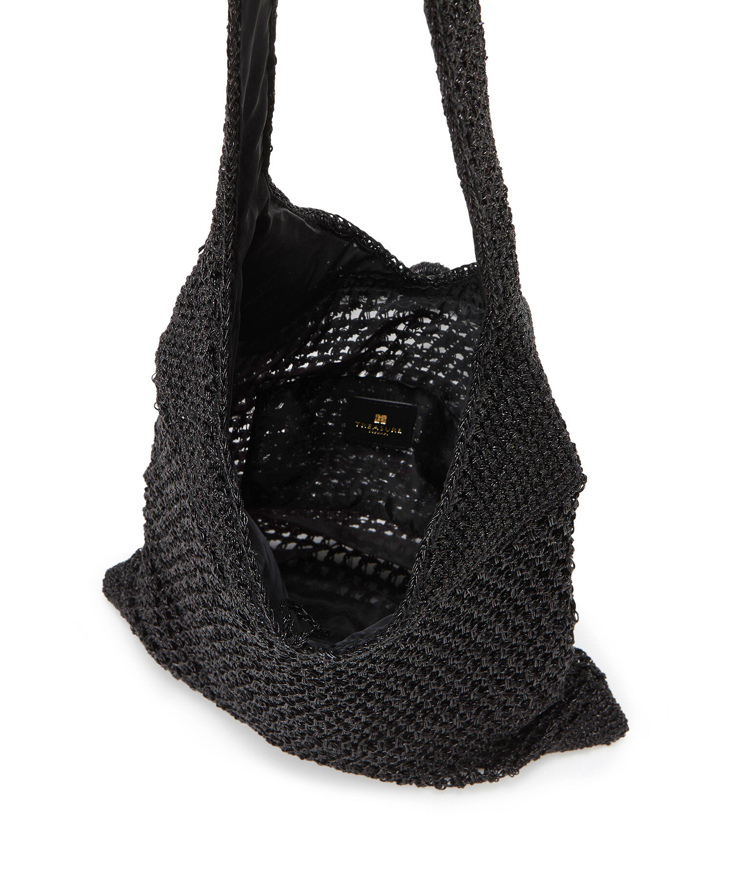 TOPKAPI TREASURE「【TREASURE TOPKAPI】メタリックニット ワンショルダー バッグ」|トートバッグ|