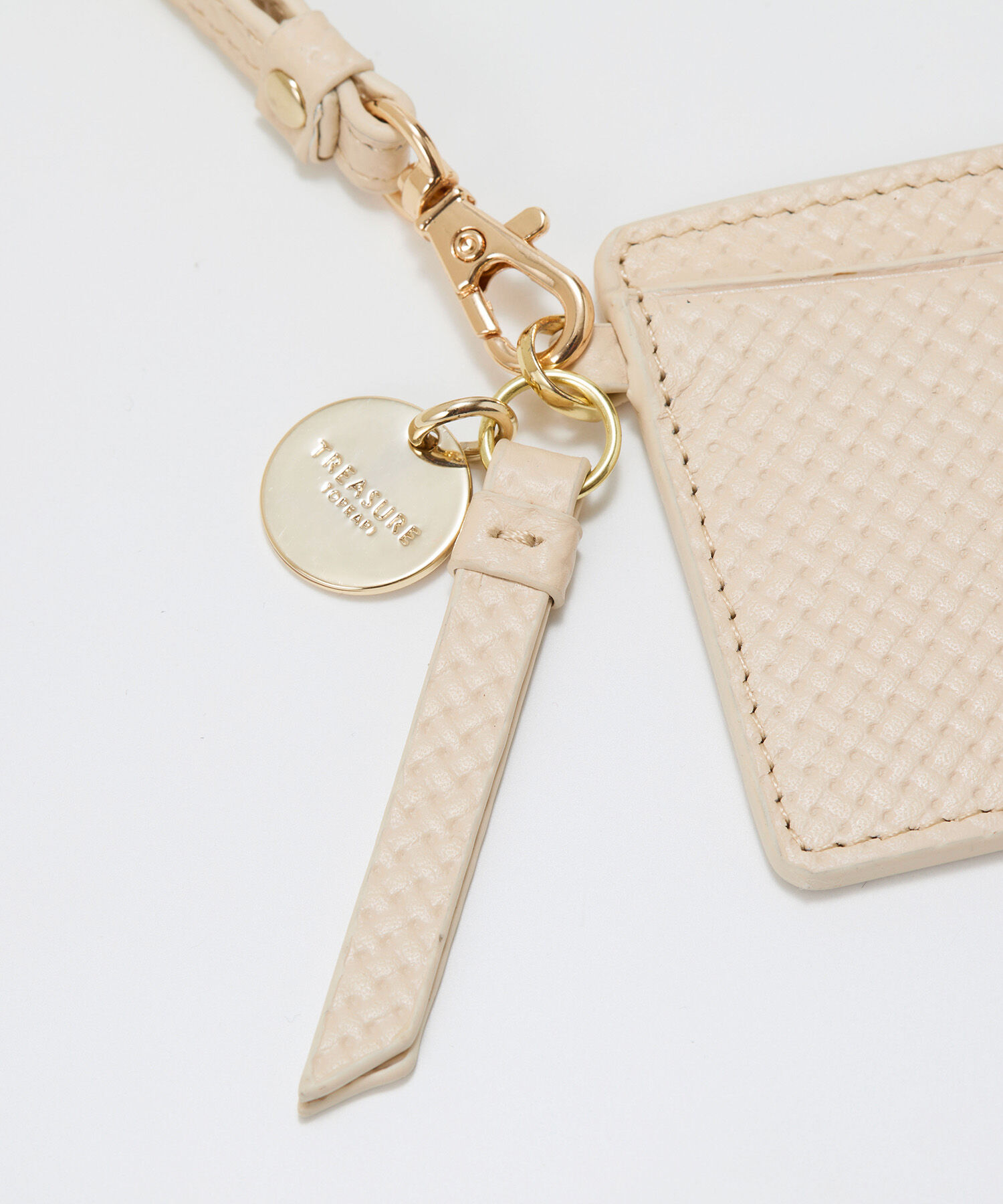 TOPKAPI BREATH「【TREASURE TOPKAPI】クロスエンボス レザー パスケース」|その他|