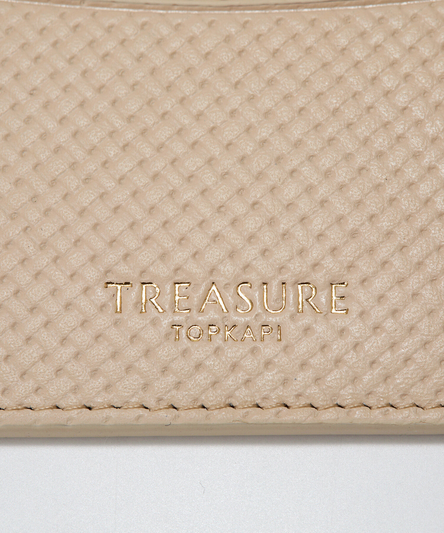TOPKAPI BREATH「【TREASURE TOPKAPI】クロスエンボス レザー パスケース」|その他|
