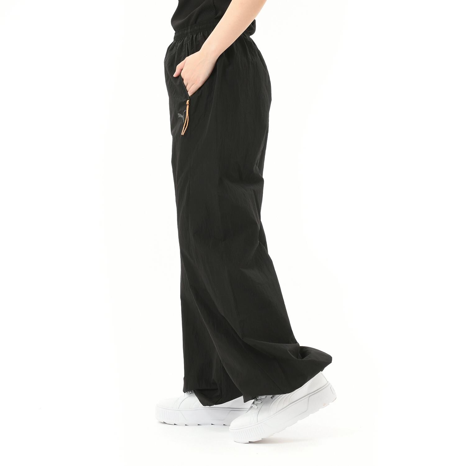 PUMA「【PUMA ｳｪｱ】W DARE TO PARACHUTE PANTS WV」|チノ|