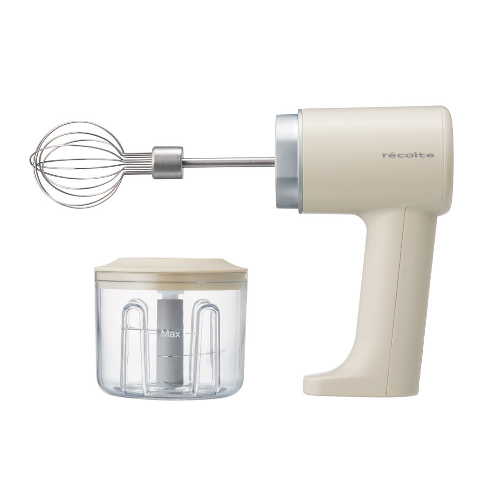 recolte「レコルト コードレス ホイップ＆チョッパー　RCW-1」|食器・キッチングッズ|