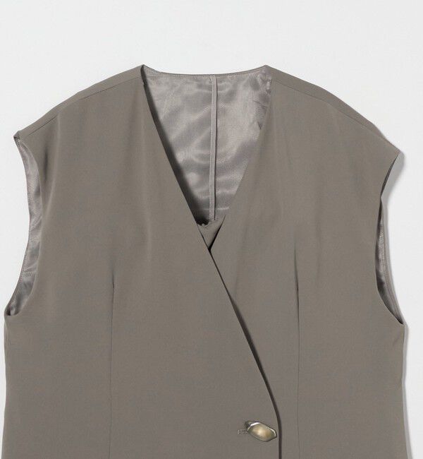 EMMEL REFINES「＜ANDRESD＞ベスト &times; ワンピース セットアップ＜ Select by EMMEL REFINES ＞」|ワンピース|