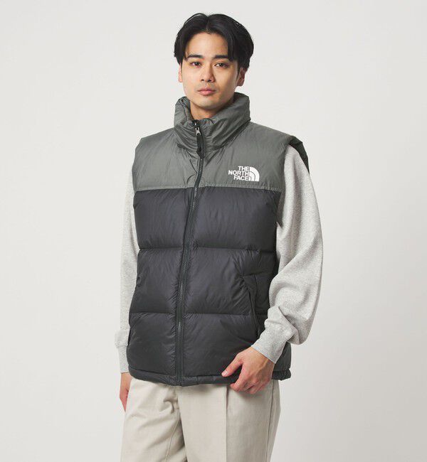UNITED ARROWS green label relaxing「＜THE NORTH FACE＞ヌプシ ダウンベスト」|ダウンベスト・ベスト|DK.GRAY