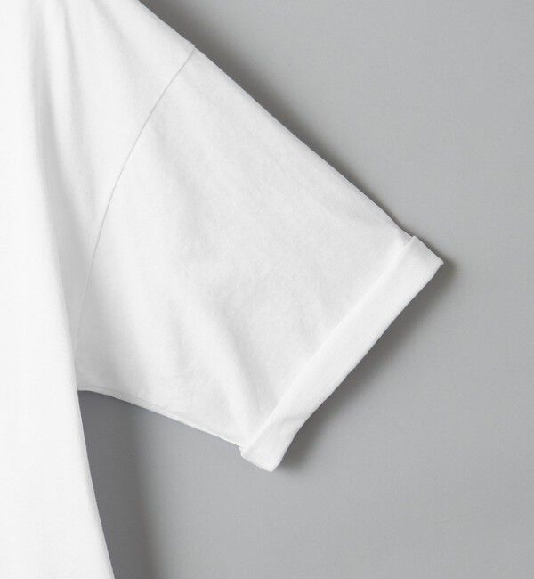 BEAUTY&YOUTH UNITED ARROWS「【WEB限定】ロールアップ ワイド テーパード Tシャツ -MADE IN JAPAN-」|Tシャツ・カットソー|