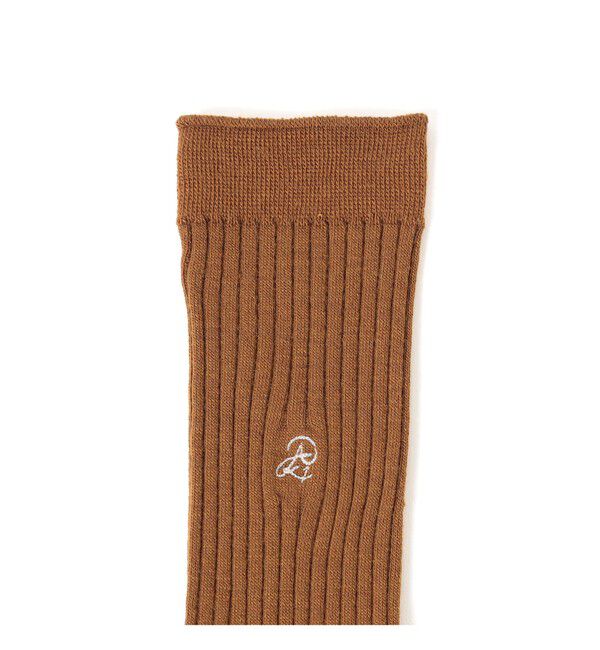 Demi-Luxe BEAMS 「AK+1 / ロゴ リブソックス」|その他|