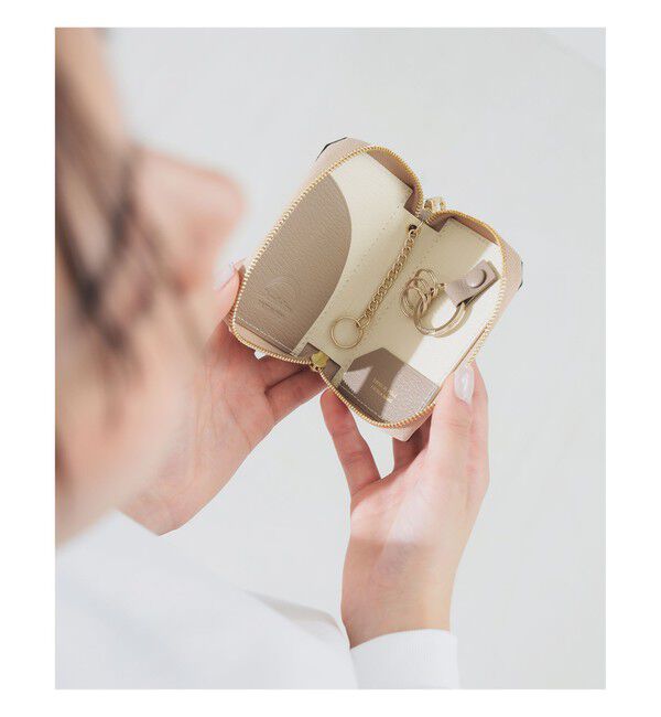 Demi-Luxe BEAMS 「L'arcobaleno / スマート Wキーケース」|財布|