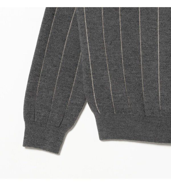 BEAMS PLUS「Banker Stripe Cardigan」|ニット・セーター|