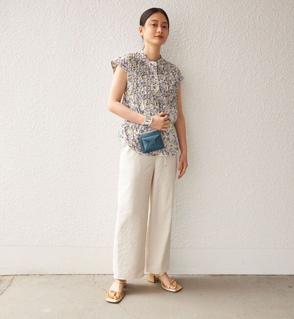 SHIPS for women「〈手洗い可能〉 ツイル ドロスト パンツ◇」|その他|