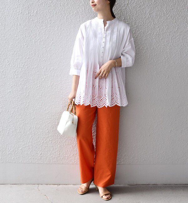 SHIPS for women「〈手洗い可能〉 ツイル ドロスト パンツ◇」|その他|