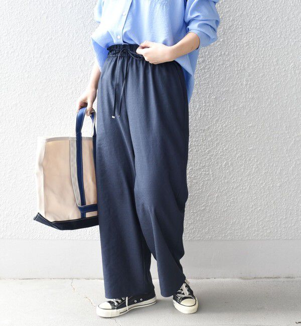 SHIPS for women「〈手洗い可能〉 ツイル ドロスト パンツ◇」|その他|