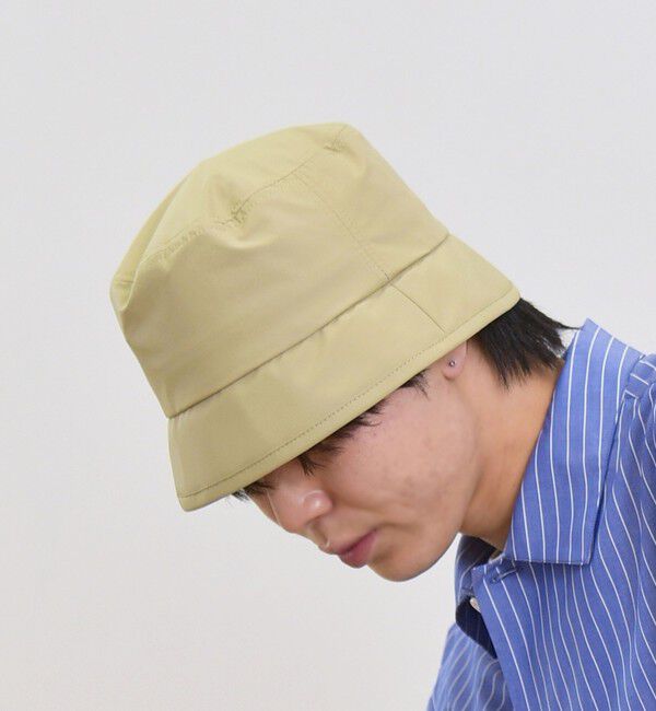 SHIPS any「SHIPS any: 〈防水・耐水・透湿・防風生地〉 SAITOS(R) 3レイヤー バケットハット◇」|ハット|