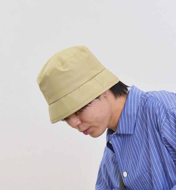 SHIPS any「SHIPS any: 〈防水・耐水・透湿・防風生地〉 SAITOS(R) 3レイヤー バケットハット◇」|ハット|