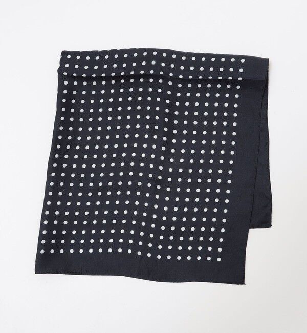 SHIPS「BATEAUX DE SHIPS: シルク プリント スカーフ」|バンダナ・スカーフ|