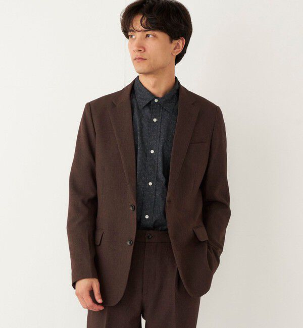 SHIPS Colors 「SHIPS Colors:〈洗濯機可能〉ヒビヤカダン プリント ロングスリーブ シャツ」|シャツ・ブラウス|