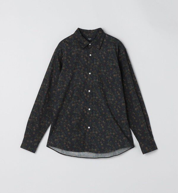 SHIPS Colors 「SHIPS Colors:〈洗濯機可能〉ヒビヤカダン プリント ロングスリーブ シャツ」|シャツ・ブラウス|