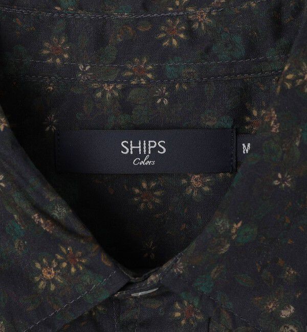 SHIPS Colors 「SHIPS Colors:〈洗濯機可能〉ヒビヤカダン プリント ロングスリーブ シャツ」|シャツ・ブラウス|