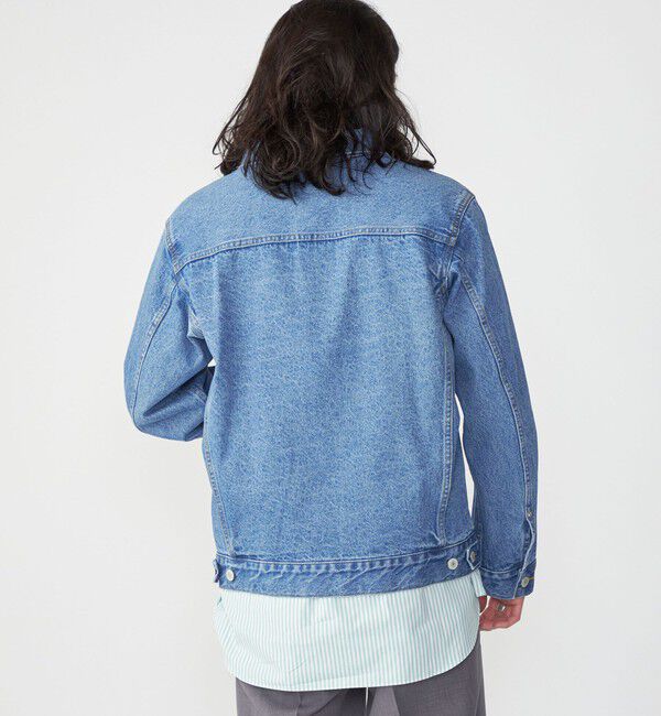 SHIPS「SHIPS: 〈セットアップ対応〉13.5oz リラックス デニム トラッカー ジャケット」|デニムジャケット|