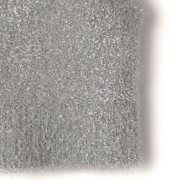 SHIPS for women「*〈手洗い可能〉グリッター ラメ フェザー ベスト 24SS ◇」|ベスト・ジレ|