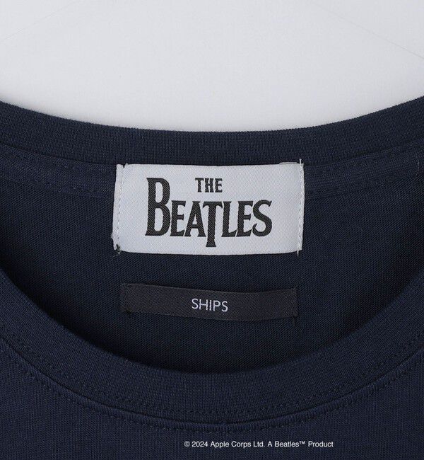 SHIPS「【WEB限定】SHIPS: THE BEATLES エンブロイダリー Tシャツ 24SS」|Tシャツ・カットソー|