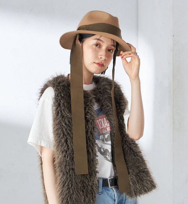 SHIPS for women「GRILLO:リボン ハット」|ハット|