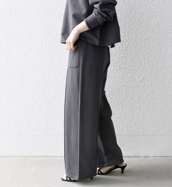 SHIPS any「SHIPS any:〈洗濯機可能〉インレイ ピンタック ストレッチ イージー パンツ」|その他|