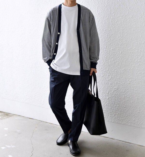 SHIPS any「SHIPS any:〈手洗い可能〉ハイゲージ リネンミックス サマーニット カーディガン 25SS◇」|カーディガン|