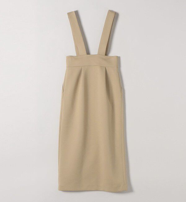 SHIPS any「《予約》SHIPS any:〈洗濯機可能〉ジャージー サスペンダー ハイウエスト Iライン スカート」|スカート|