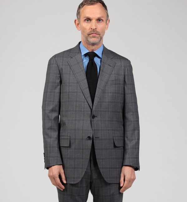 TOMORROWLAND MENS「ウールシルクポリウレタン シングル2Bテーラードジャケット MOOVING」|テーラードジャケット|