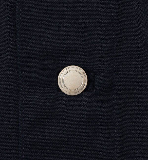 TOMORROWLAND MENS「コットンサテン トラッカージャケット」|ブルゾン・スタジャン|