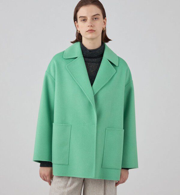 Ballsey「プレミアムウールリバー オープンカラーショートコート」|その他|