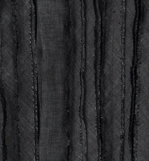 GALERIE VIE「リネンポプリン カットオフブザムシャツ」|シャツ・ブラウス|