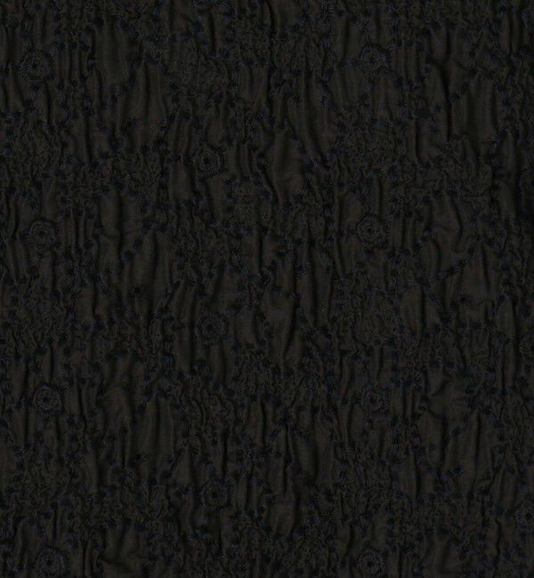 TOMORROWLAND collection「シャーリングフラワー バックリボンドレス」|ワンピース|