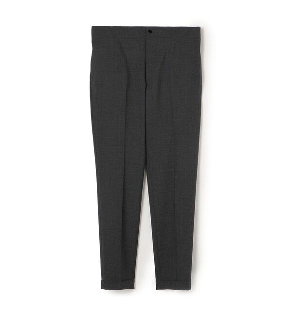 TOMORROWLAND MENS「ポリエステルウール イージースラックス」|スラックス|17 チャコールグレー