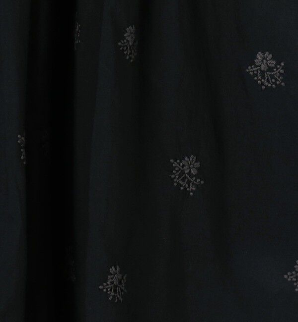 SOULEIADO「コットンボイルエンブロイダリー ピンタックブラウス」|シャツ・ブラウス|